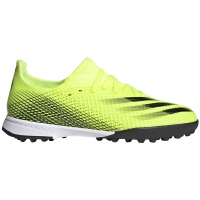 Buty piłkarskie adidas X Ghosted.3 TF Junior żółto-czarne FW6926