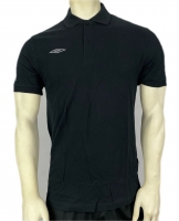 Koszulka męska Umbro A Tibs Pique Polo czarna UB0107-POM01A