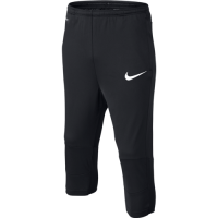 Spodnie dla dzieci Nike Squad Strike 3/4 Tech Pant WP JUNIOR czarne 630827 010