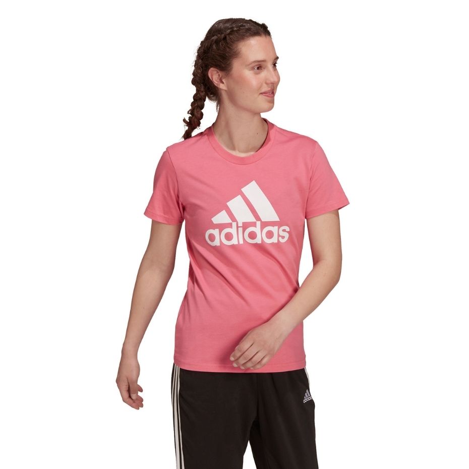 belasting Prime Overweldigen Koszulka damska adidas LOUNGEWEAR Es różowa H07811 - ambersport.pl