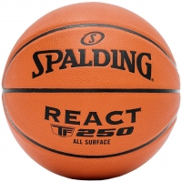 Piłka koszykowa Spalding React TF-250 rozm. 5 brązowa 76803Z