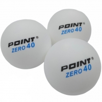 Piłeczki do ping ponga Point zero 40 białe 50szt