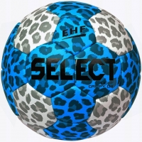 Piłka ręczna Select Light Grippy 1 DB EHF niebiesko-beżowa 11728