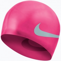 Czepek pływacki Nike Big Swoosh różowy NESS8163-672