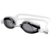 Okulary pływackie Aqua-Speed Avanti biało-czarne 53 007