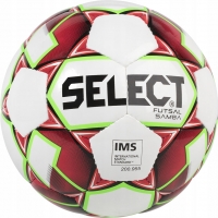 Piłka nożna Select Hala Futsal Samba 2018 IMS biało-czerwona 14791