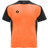 Koszulka piłkarska amber Zamora Pomarańczowo-Czarna AZ4839-815