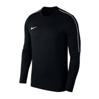 Bluza treningowa męska Nike Dry Park18 Football Crew Top czarna AA2088 010