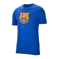 Koszulka męska Nike FCB Tee Evergreen Crest niebieska CZ5597 480